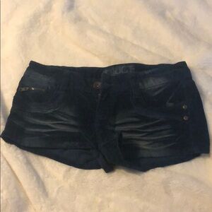 Dark blue shorts‎